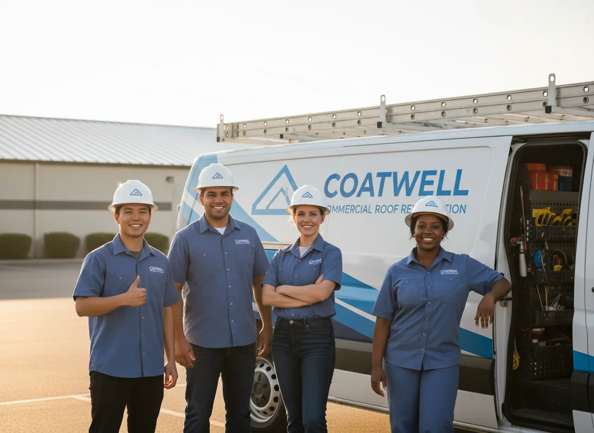 Commercial roof coating company in Jersey, GA